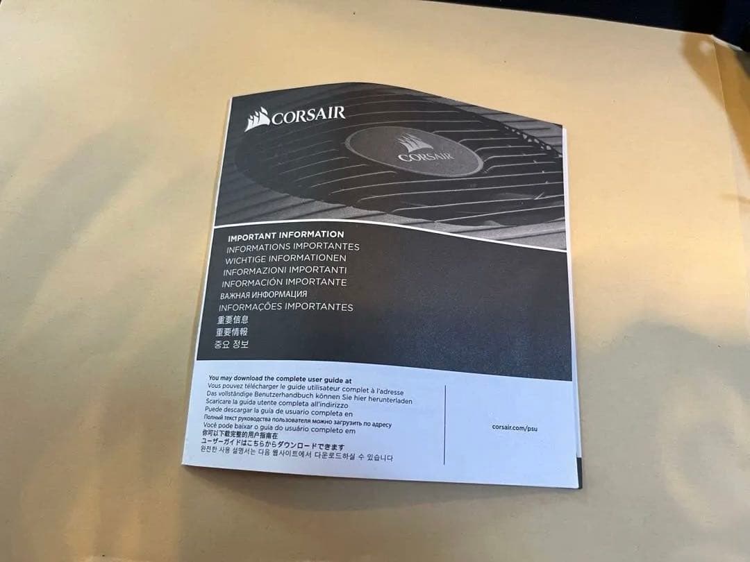 CORSAIR RM 750x 750W 電源ユニット