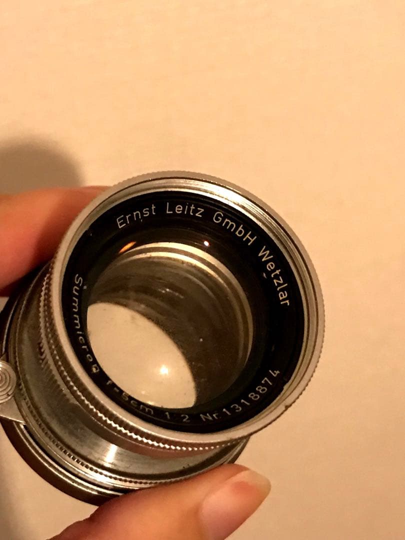 Ernst Leitz Summar 50mm f/2 レンズ M