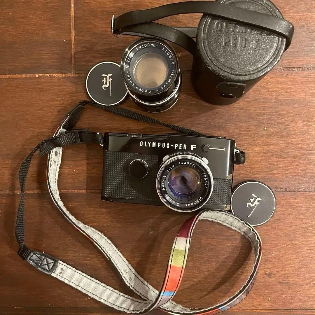 ［希少］Olympus PEN FT ハーフカメラ　ブラックペイント