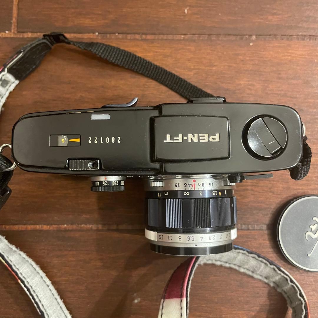 ［希少］Olympus PEN FT ハーフカメラ　ブラックペイント