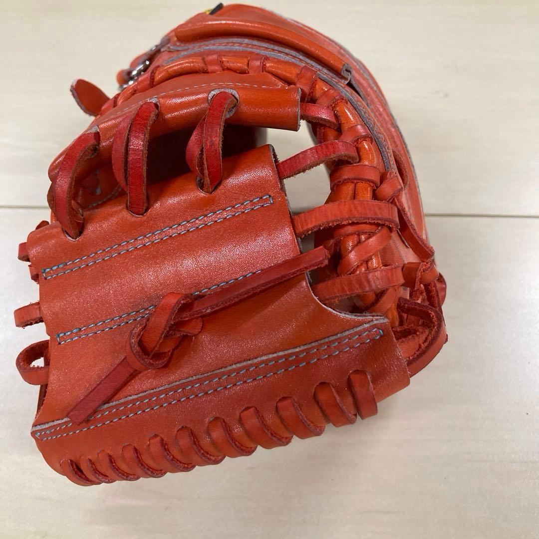 ミズノプロ MIZUNO PRO 軟式 キャッチャーミット C-7型 オレンジ