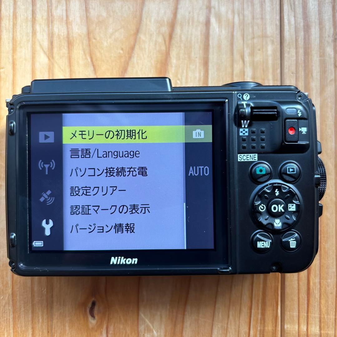 【美品】Nikon ニコン COOLPIX AW130 オレンジ