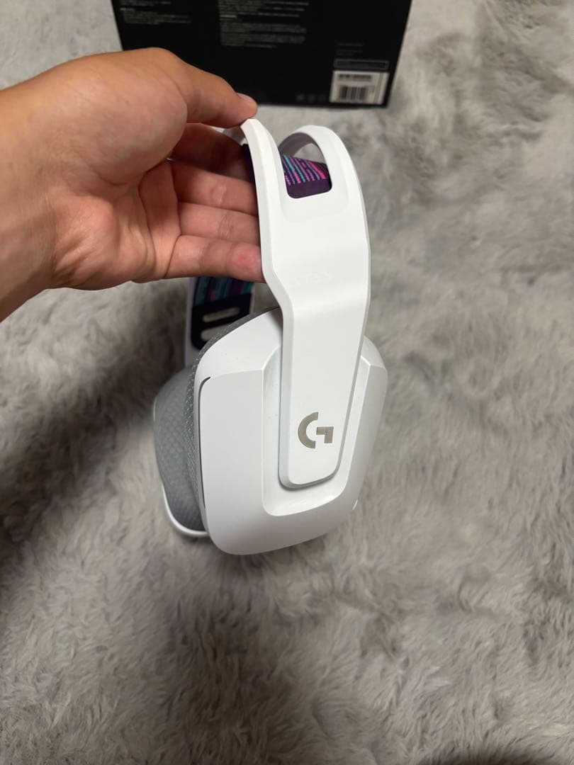 ロジクール G733 ゲーミングヘッドセット ホワイト
