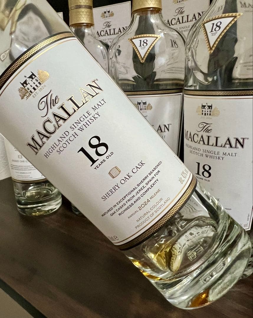 【ザマッカラン】18年　空き瓶　5組