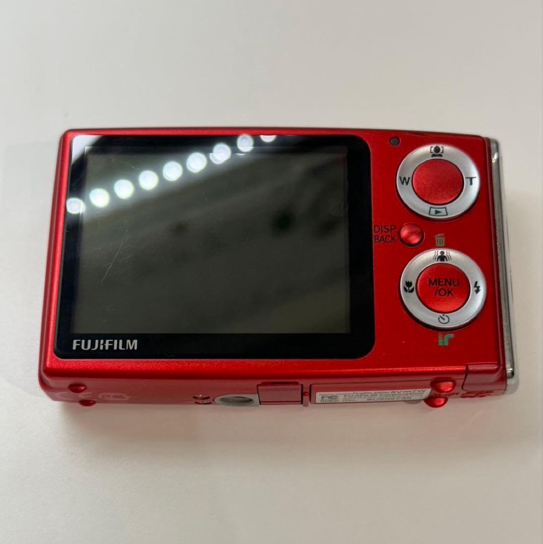 FUJIFILM FinePix デジタルカメラ レッド フジフィルム