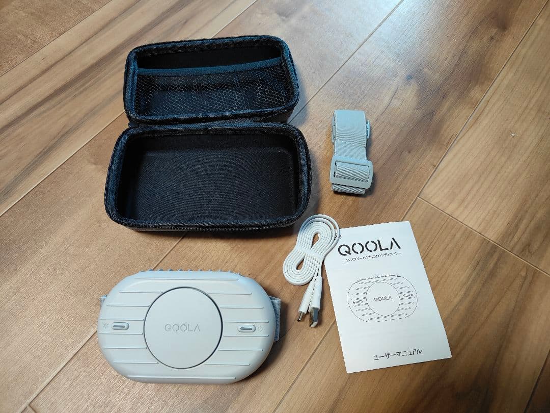 QOOLA　PRO02 ハンディクーラー　ハンディファン 新品未使用