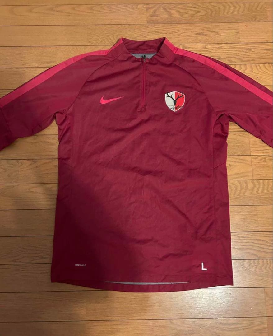 【希少】鹿島アントラーズ　支給品　トレーニングウェア　長袖ピステ　Lサイズ柴崎岳