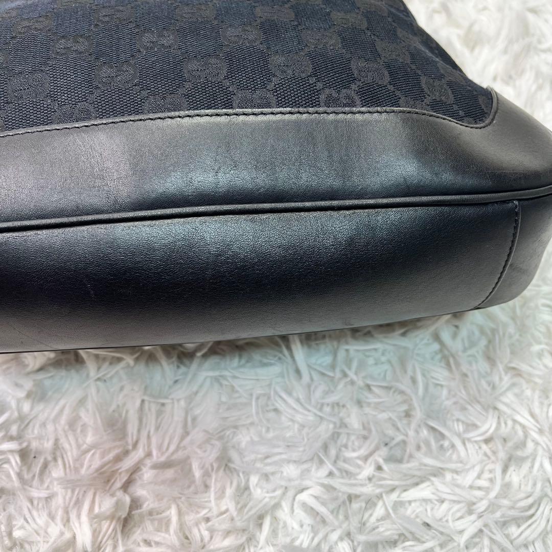 美品✨GUCCI ショルダーバッグ GG柄　シェリーライン バンブー 2way