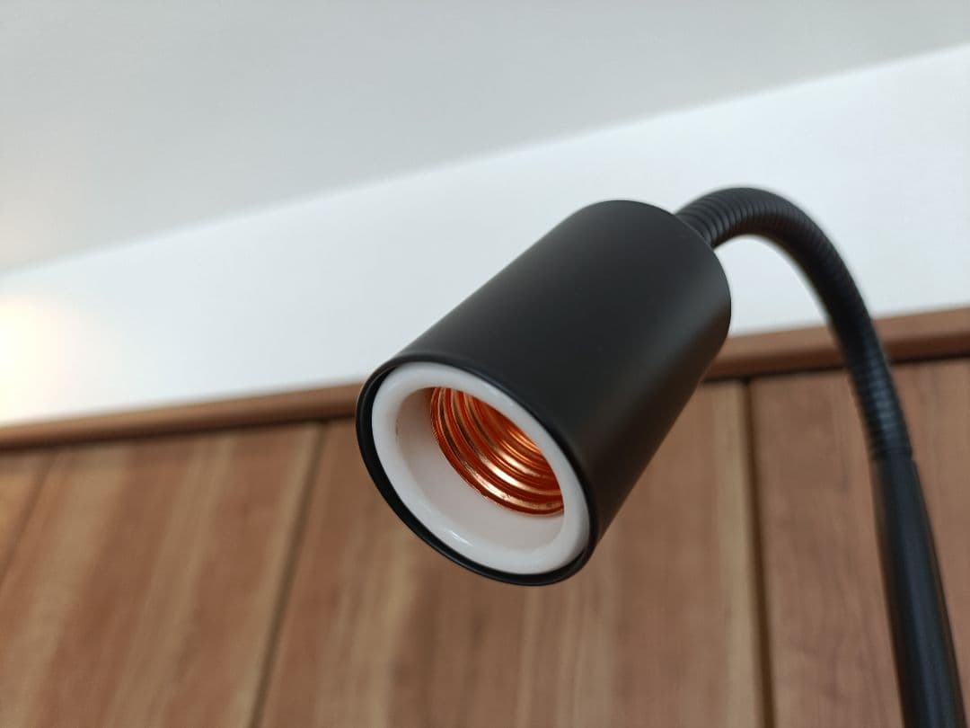 【中古 美品】BARREL フレキシブルアームライトスタンド(黒) 2個セット