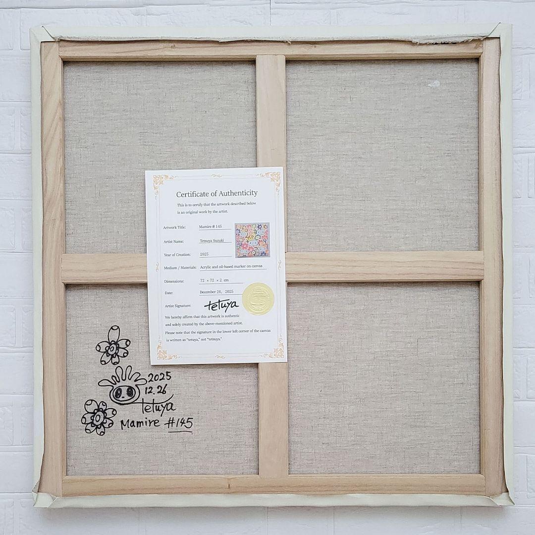 ★鈴木哲也★S20 現代アート 原画 絵画 ポップアート ★送料無料#145