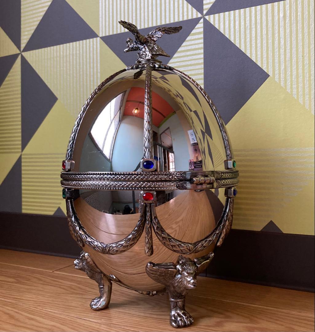 ラドガ インペリアルコレクション シルバー 空瓶 置物 アンティーク オブジェ