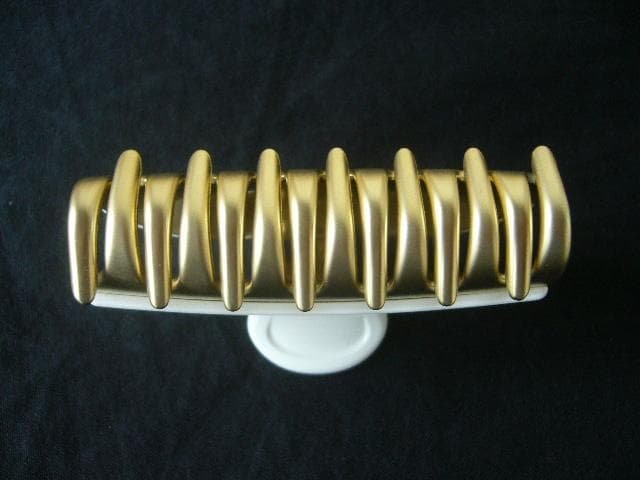 ☆新品☆アレクサンドルドゥパリ●クリスタル付きヘア クリップ/ホワイト/M