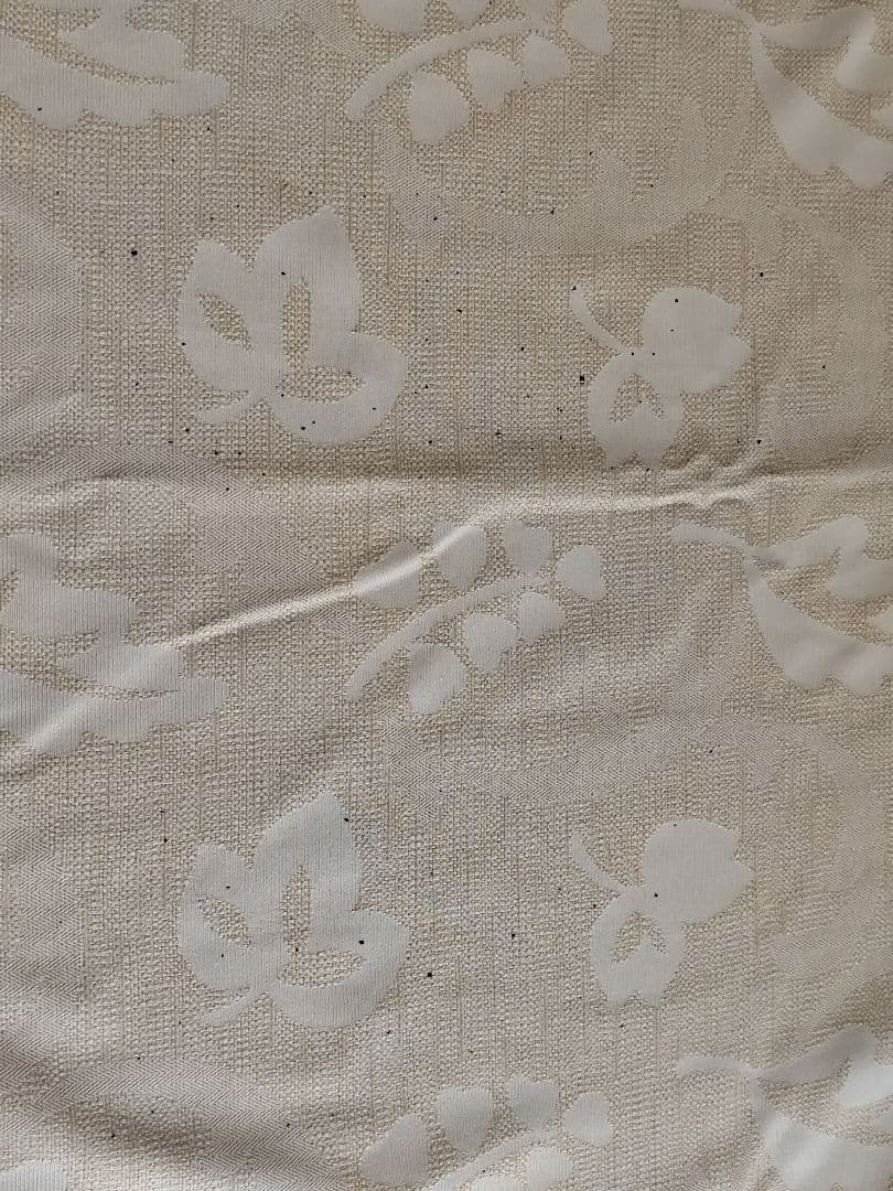 サンゲツ　オーダーカーテンわけあり2枚組 186×234　ベージュ　アンティーク