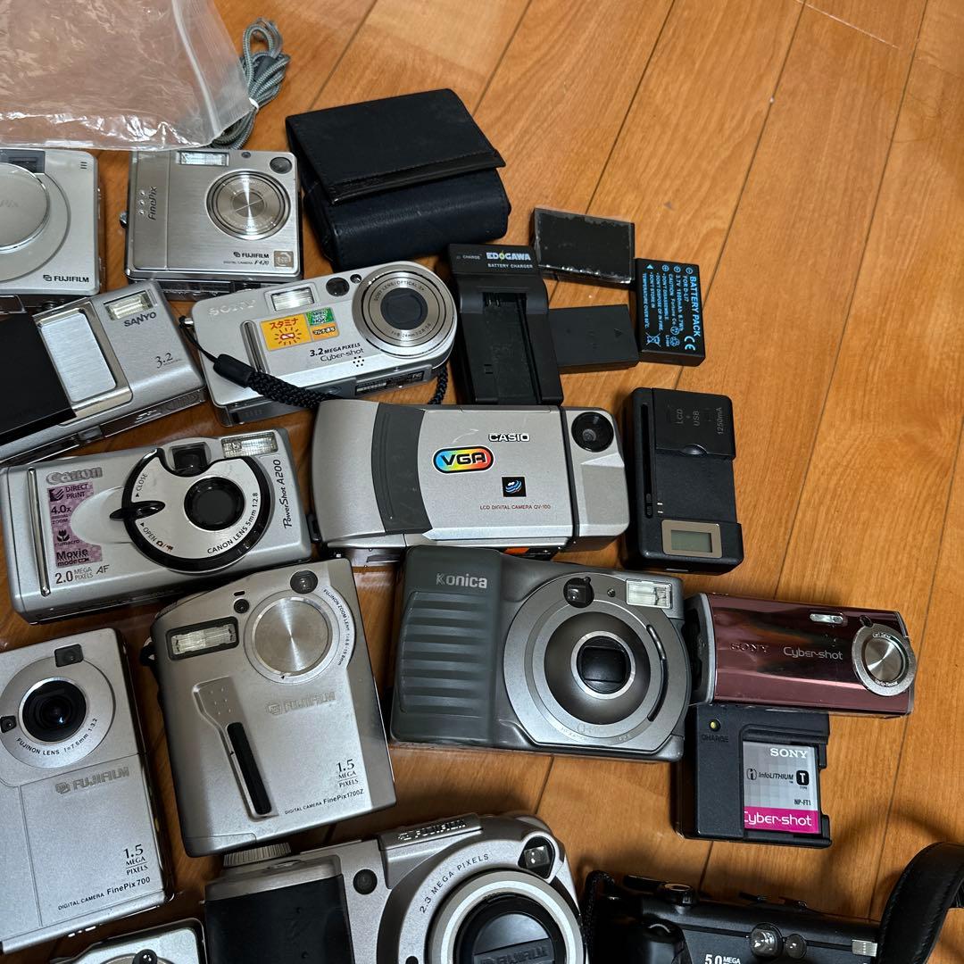 コンパクトデジタルカメラセット オールドコンデジ