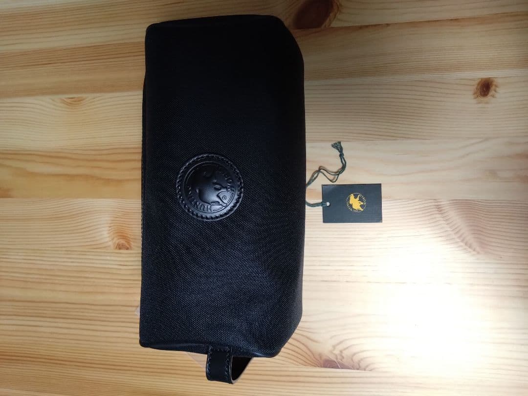 ハンティングワールドサファリ セカンドバッグ 黒