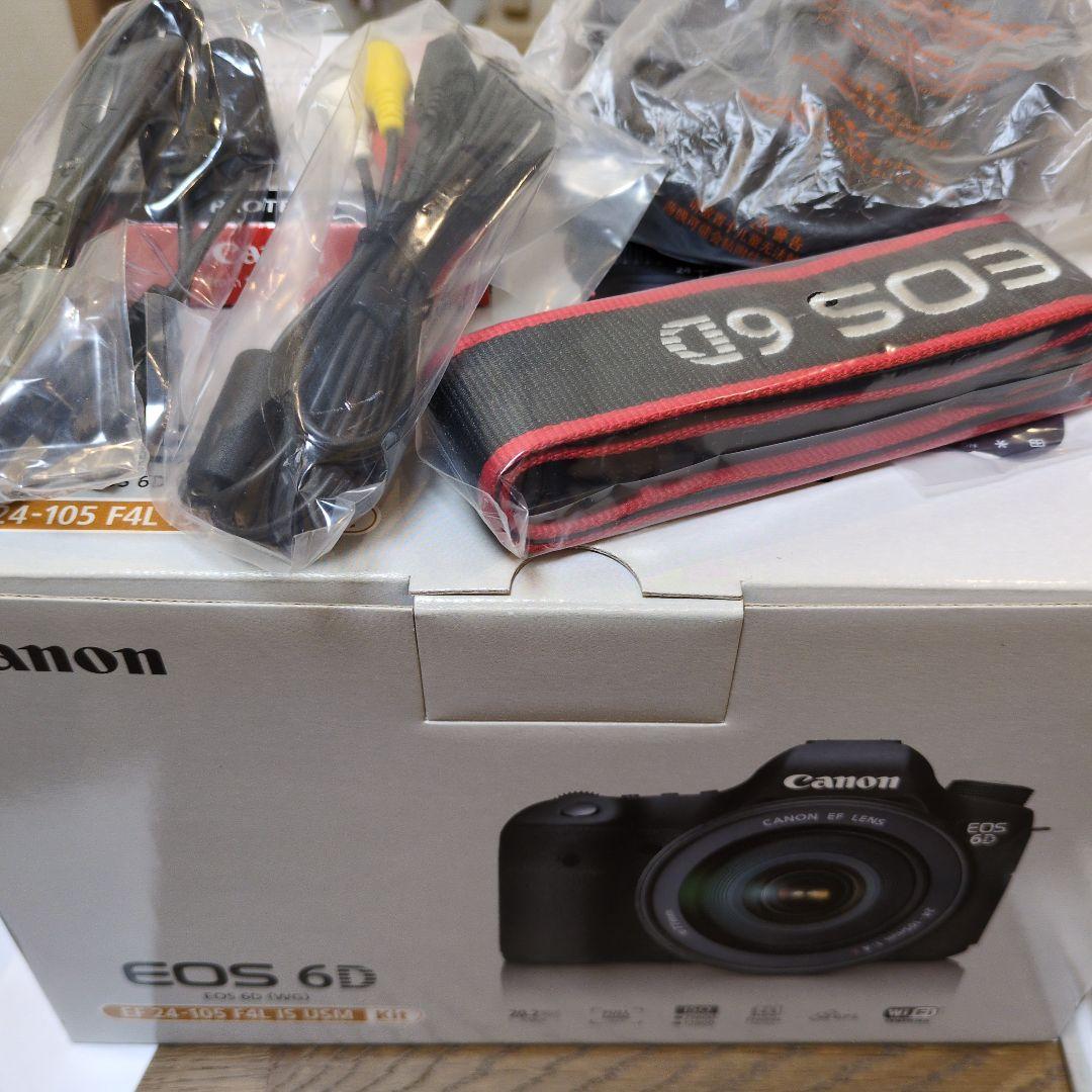 Canon EOS 6D デジタル一眼レフカメラ 24-105mmレンズ付き