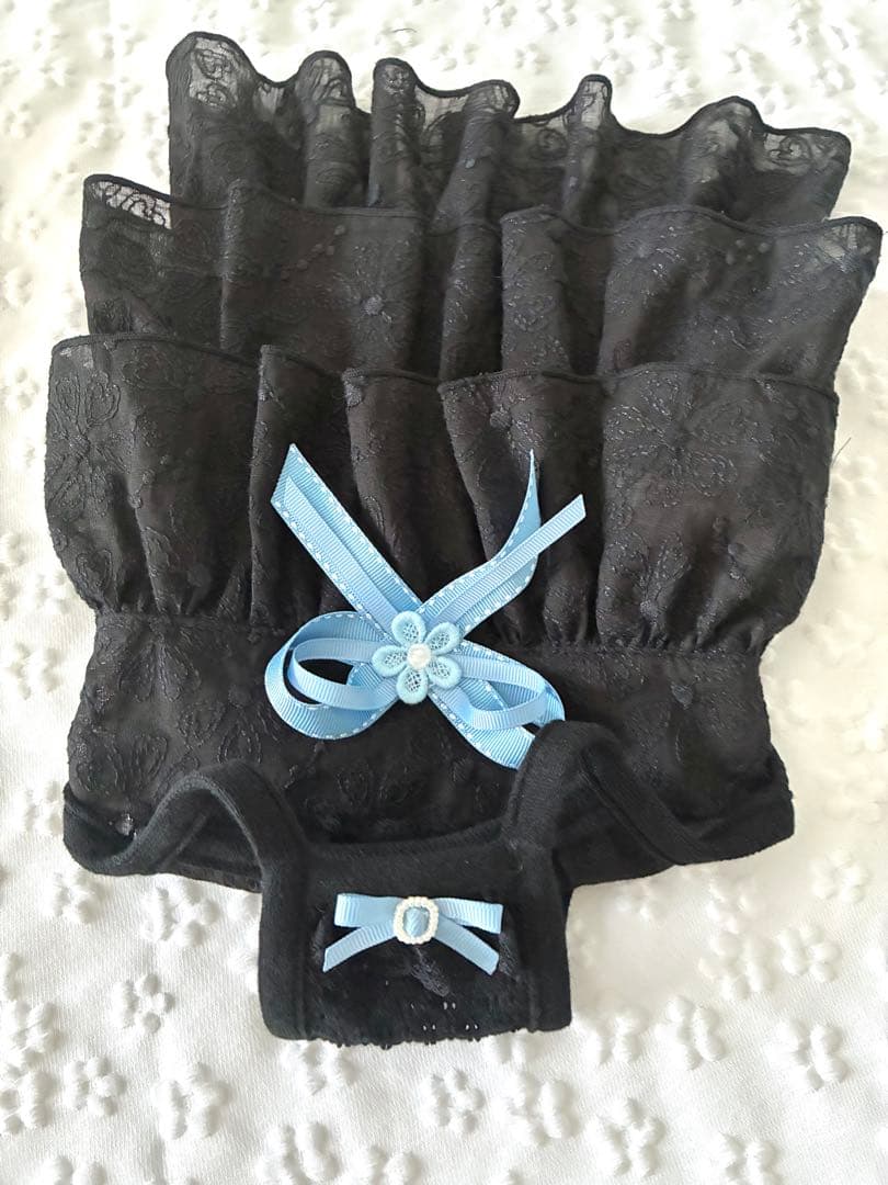 み犬服ハンドメイドワンピース