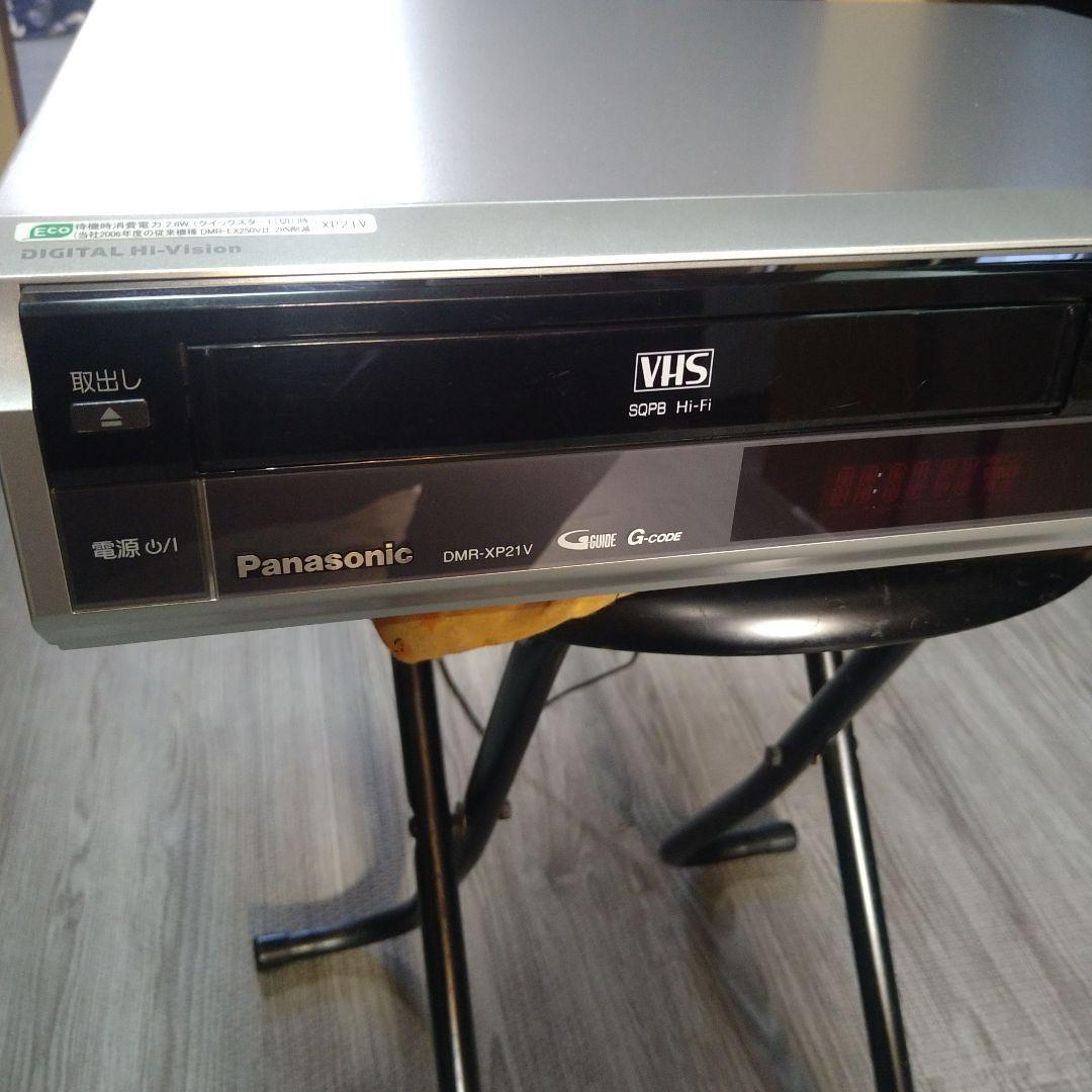 【美品】panasonic DVD VHS レコーダー DMR―XP21V