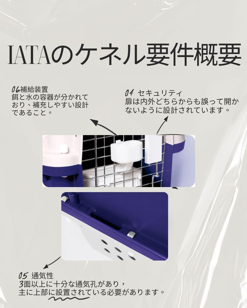 猫犬　ケージ クレート　ペットパレス BB45 移住　お出かけ 輸送