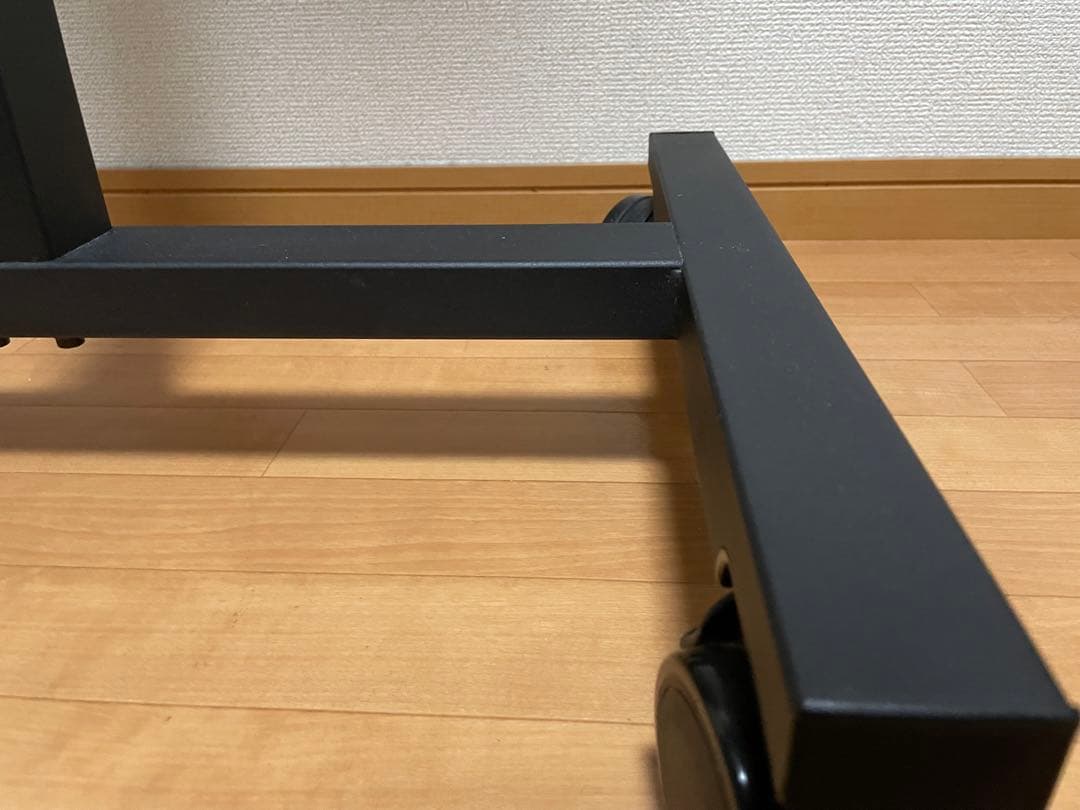 【ニトリ】昇降デスク（テン 60 MBR/BK）　スタンディング 机 ガス式