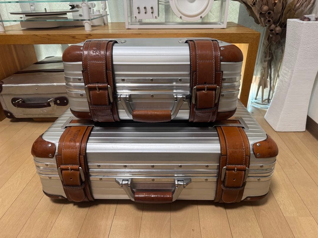 モワ トパーズ『ASSIMA』アルミ二ウム・ハンドケース 50L 23L セット