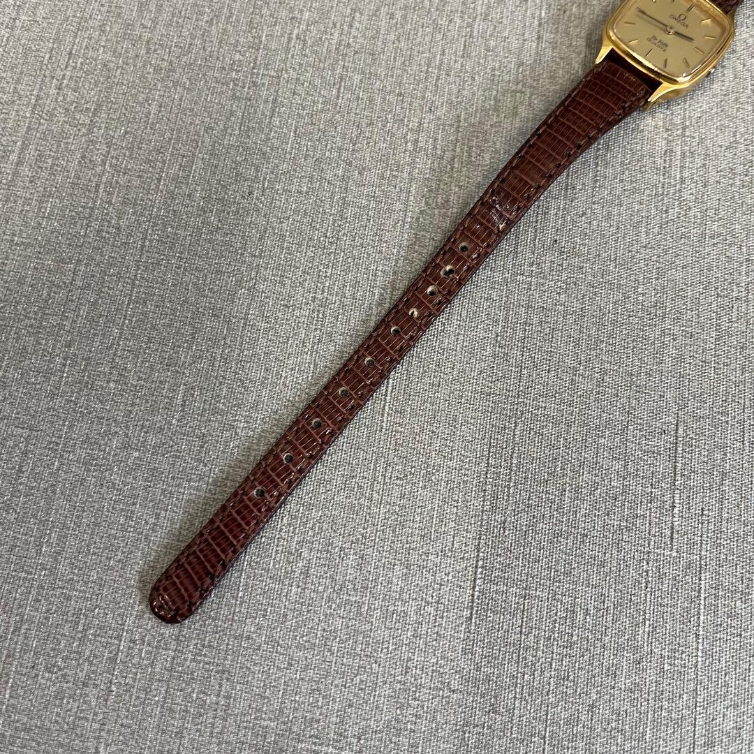 【H】希少✨OMEGA DeVille ゴールド　腕時計　稼動品✨