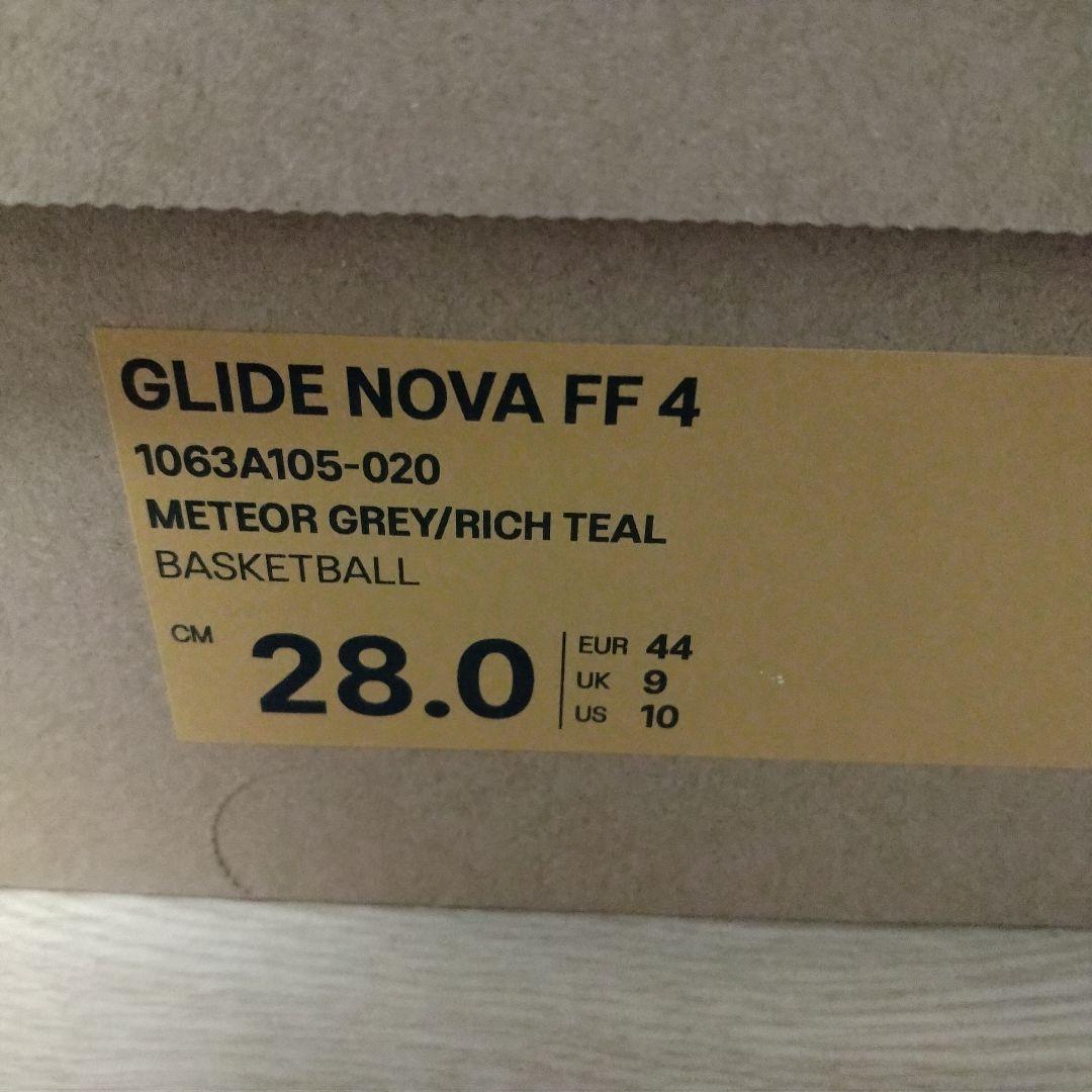 ASICS GLIDE NOVA FF 4 バスケットシューズ 28cm　グレー