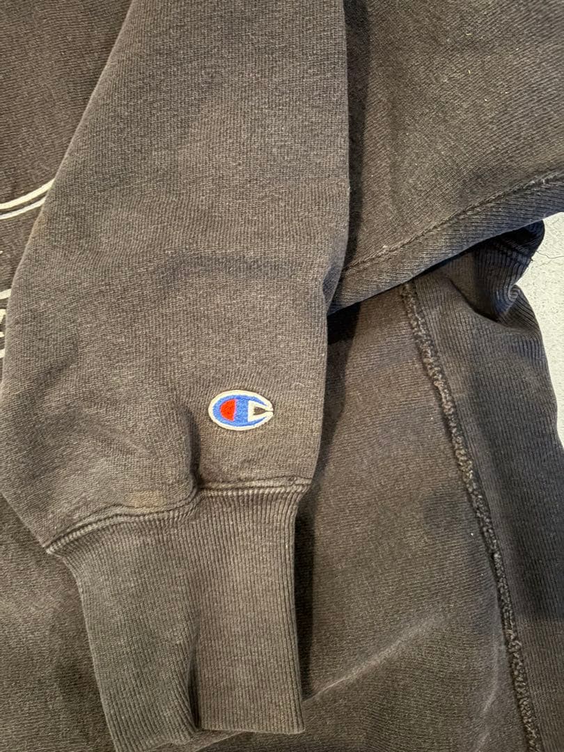 90s チャンピオンリバースウィーブ usa製 XL ブラック　ウェイサタ港