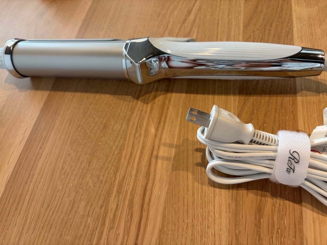 Refa カールヘアアイロン 38mm ホワイト2024年製