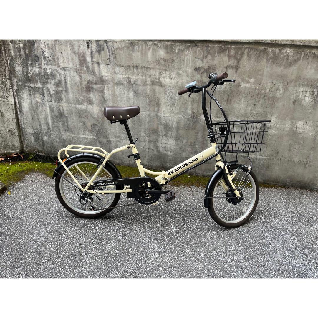 【引取希望】EVA PLUS mini2 ベージュ 電動アシスト　折りたたみ式