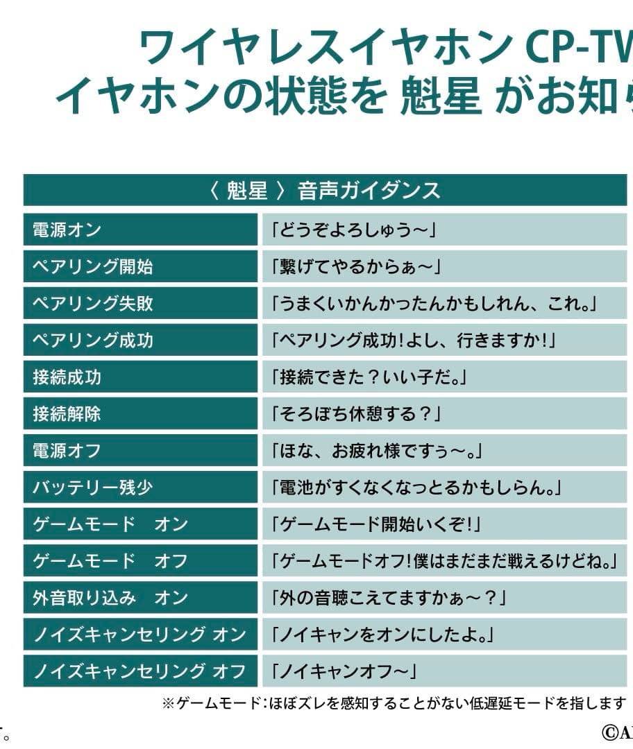 オンキョー　魁星　コラボワイヤレスイヤフォン　新品
