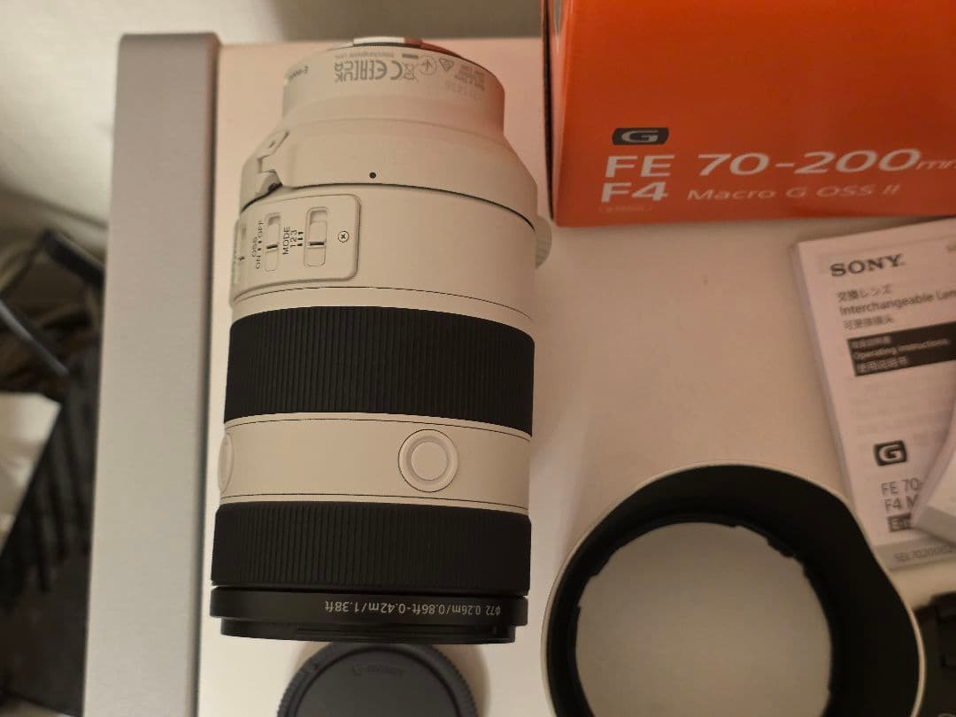 美品　SONY FE 70-200mm F4 Macro G OSS II