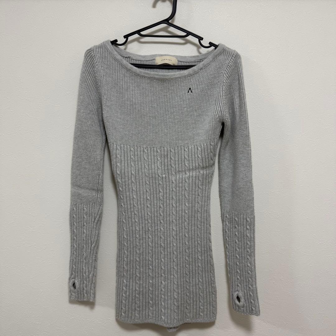 ワンピース andmary Dercey leg warmer dress