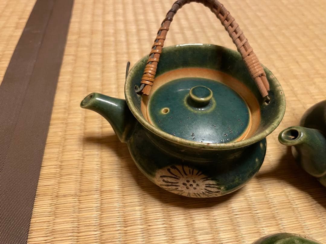 織部土瓶むし　土瓶蒸し