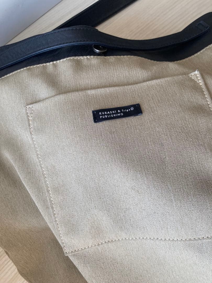 北欧暮らしの道具店撥水レザー2WAYトートバッグ