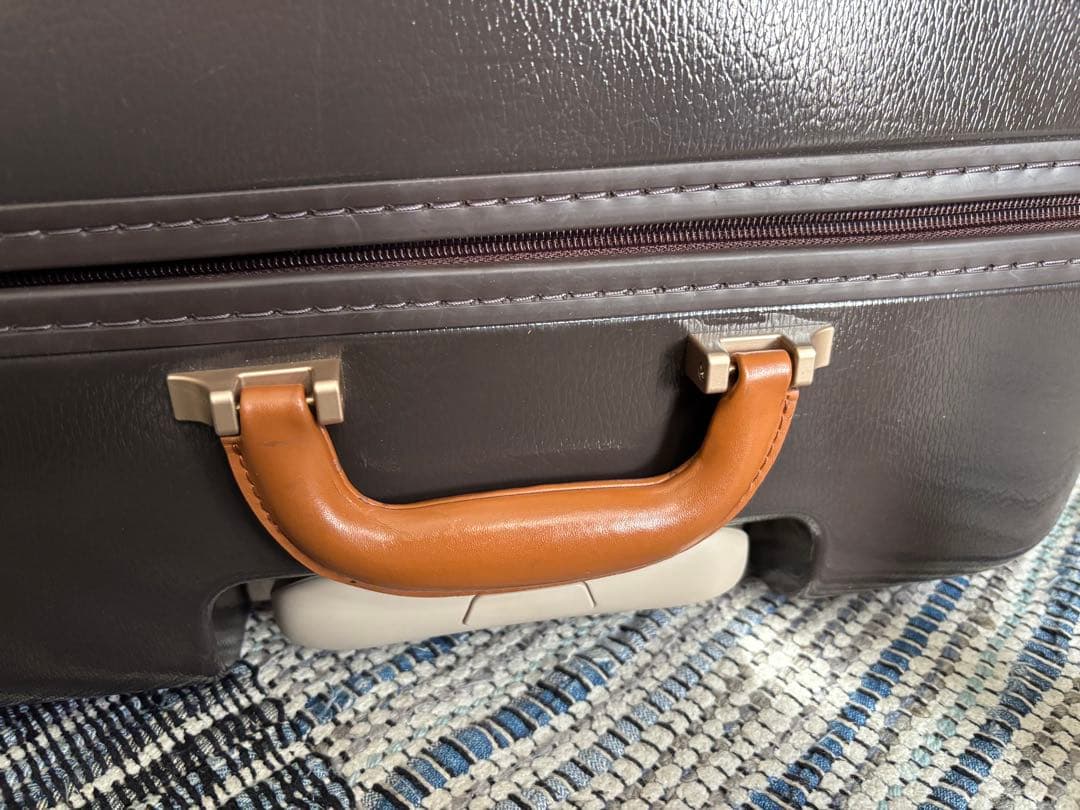 ACE エース　レザートランク風　スーツケース　HaNT ノートル　50L