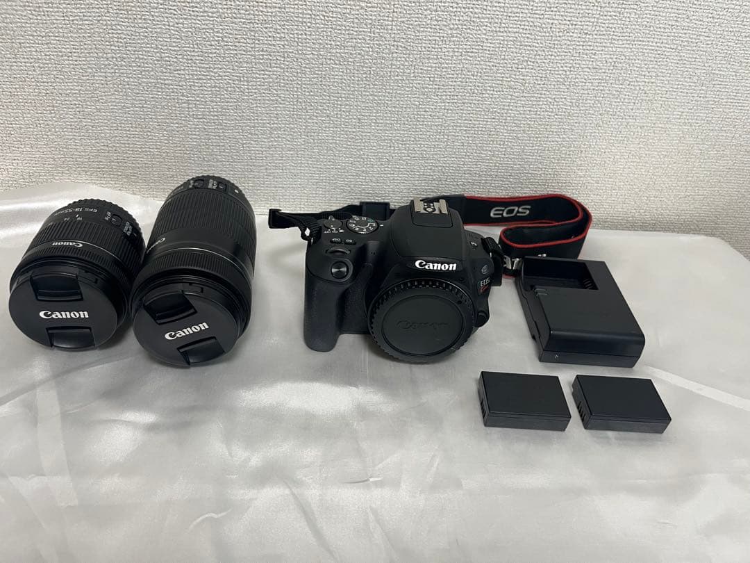 Canon EOS Kiss X9 本体とレンズ2本セット