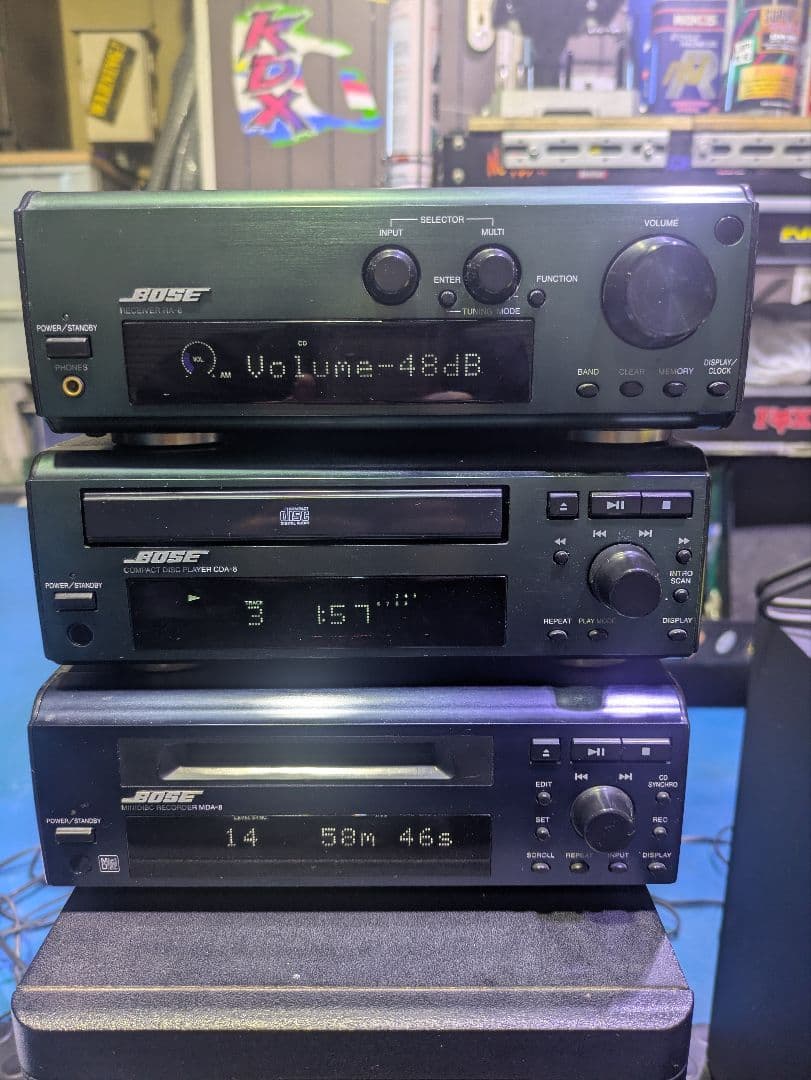 ★Bose★ システムコンポ CD・MD・チューナー