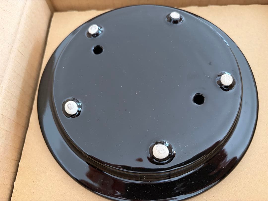 タイムセール‼️かまどさん ２号炊き CT-03 黒色 陶器製