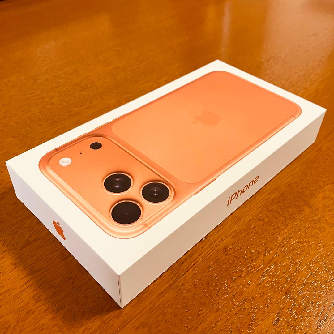 【香港版・新品未開封】iPhone17 Pro Max 256GB オレンジ