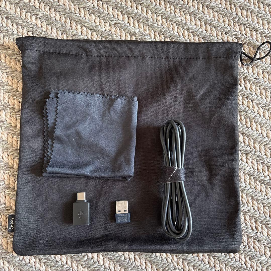 Poly ヘッドセット Voyager 4320 UC USB-C仕様 ブラック
