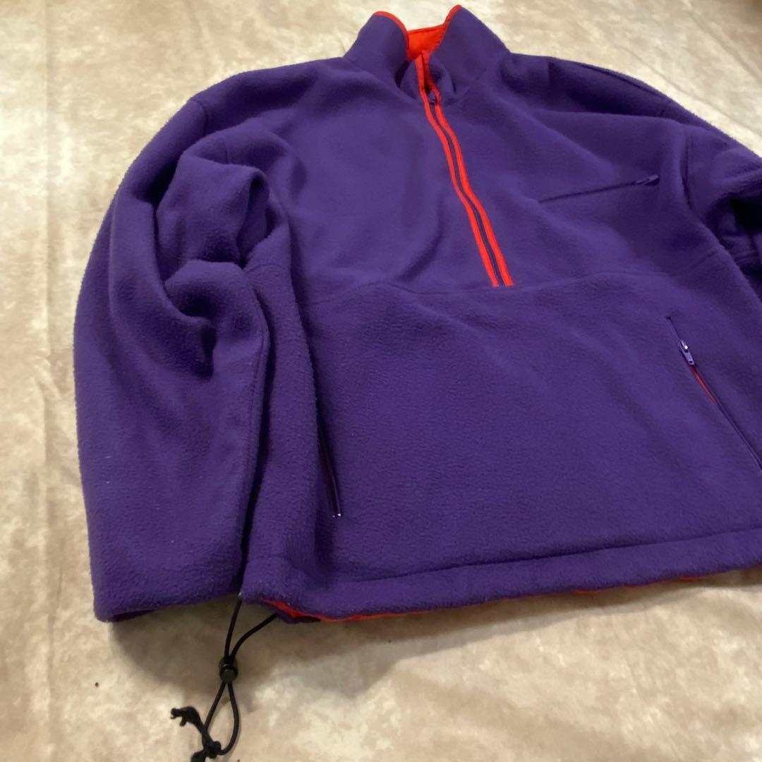 90s OLD GAP グリセード ナイロンジャケット リバーシブル 赤/紫