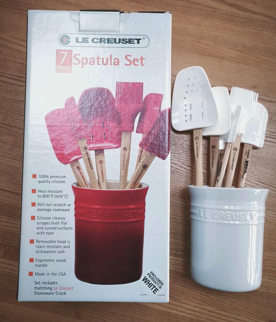 ルクルーゼ ユーテンシルセット　７ピース　スパチュラ LE CRWUSET
