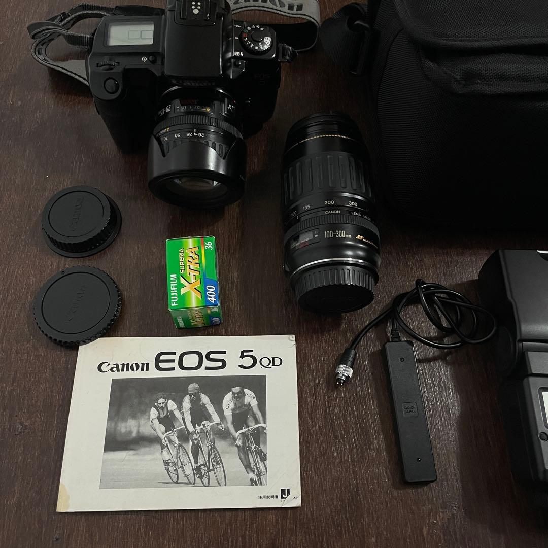 【即使用可能】Canon EOS5 QD 一眼フィルムセット