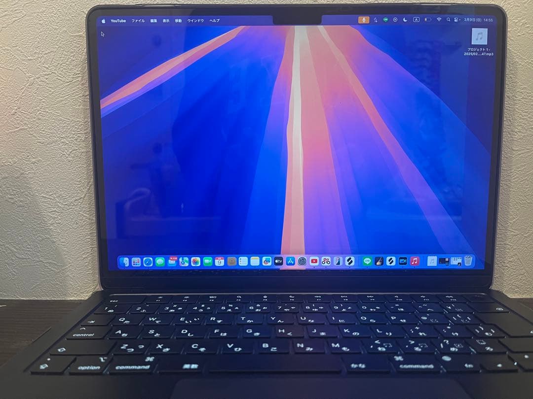MacBook Air 13インチM2 256GBSSD メモリ16