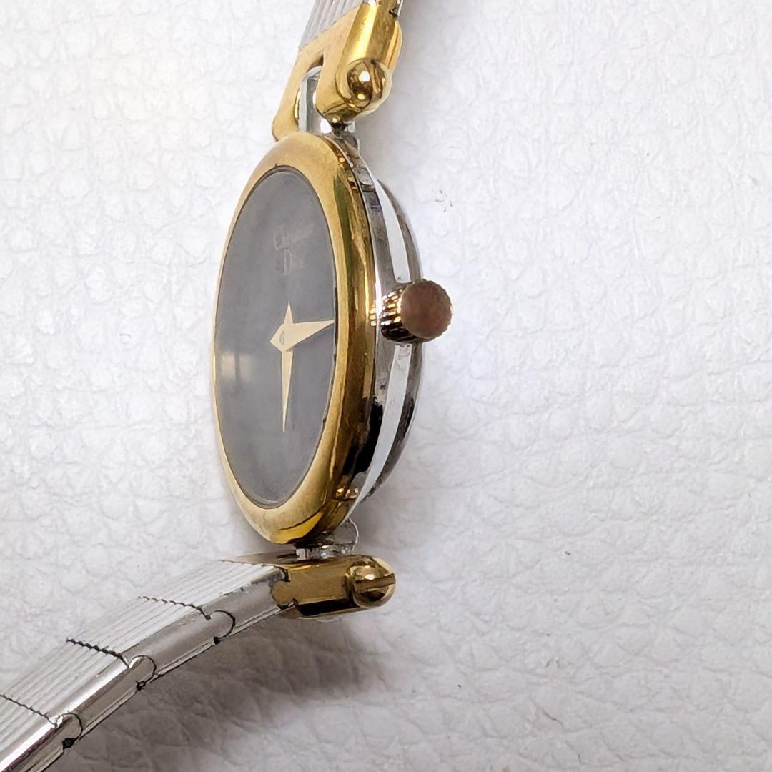 ジャンク品・クリスチャンディオール黒文字盤