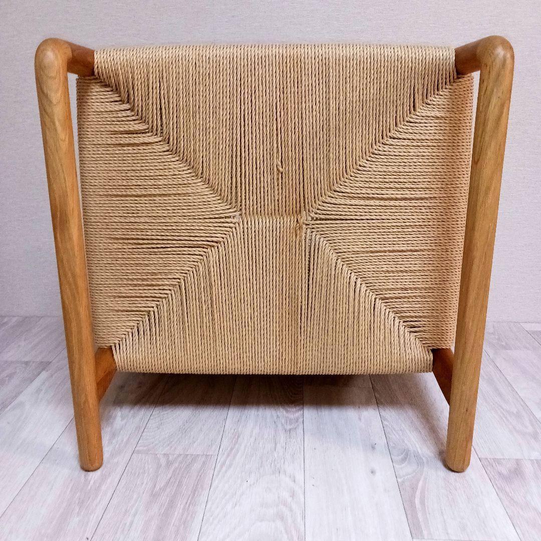 WISE WISE チノ ローチェア オーク材 ペーパーコード ナチュラル