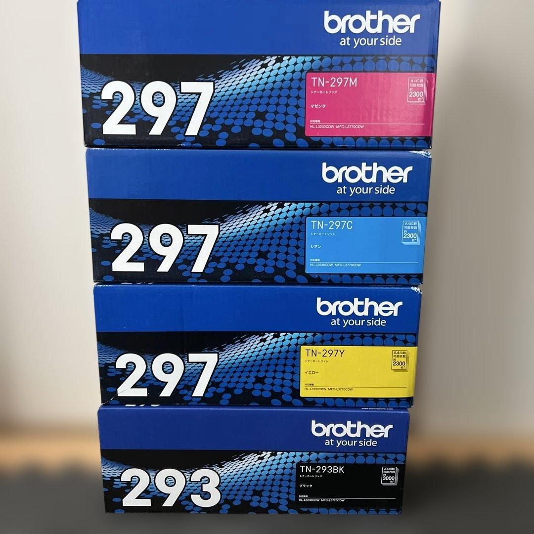 brother トナーカートリッジセット TN-297M/Y/C + TN