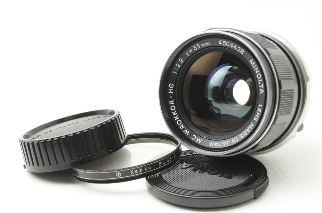 MINOLTA ミノルタ MC W.ROKKOR-HG 35mm F2.8