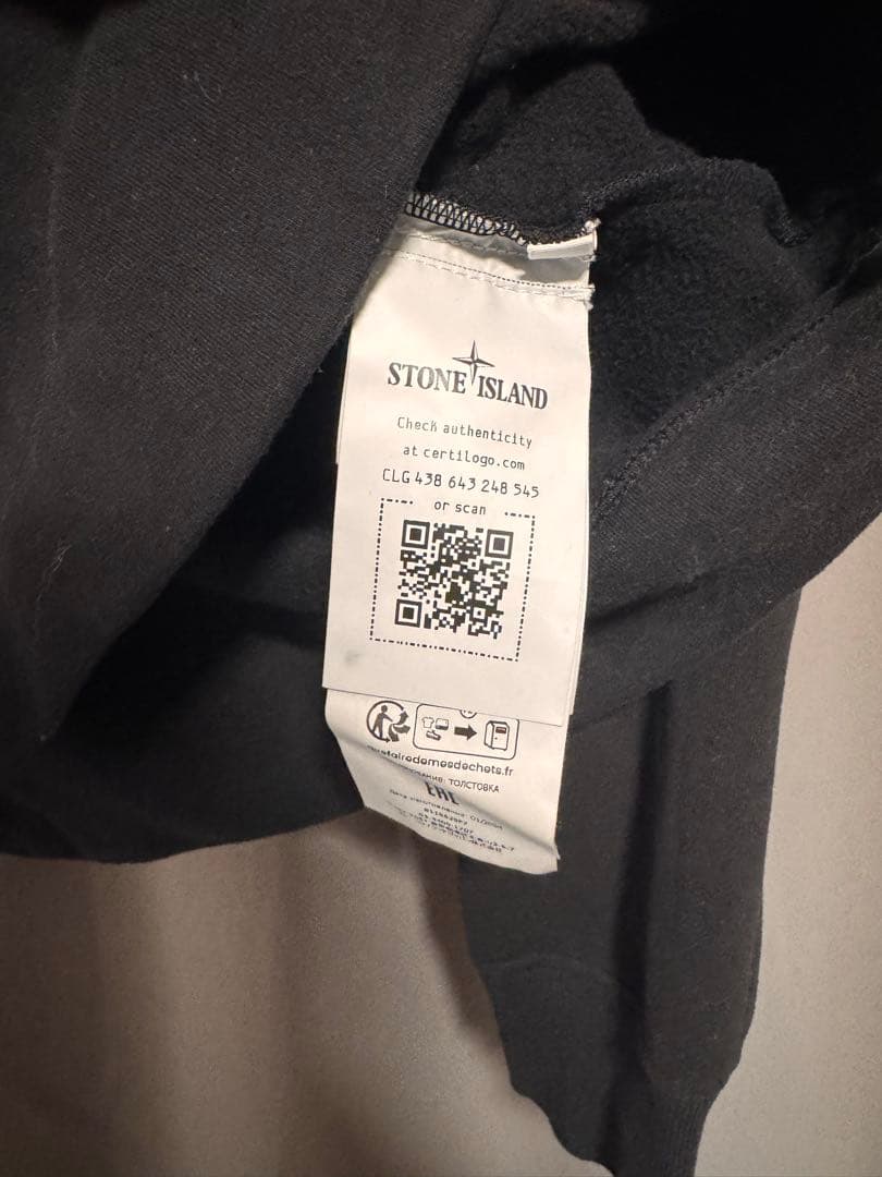 美品　stone  ghost peace black